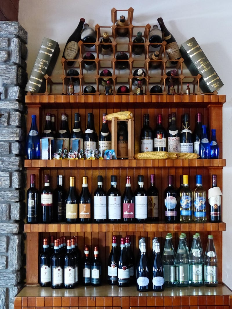 Wooden Crate Shelves